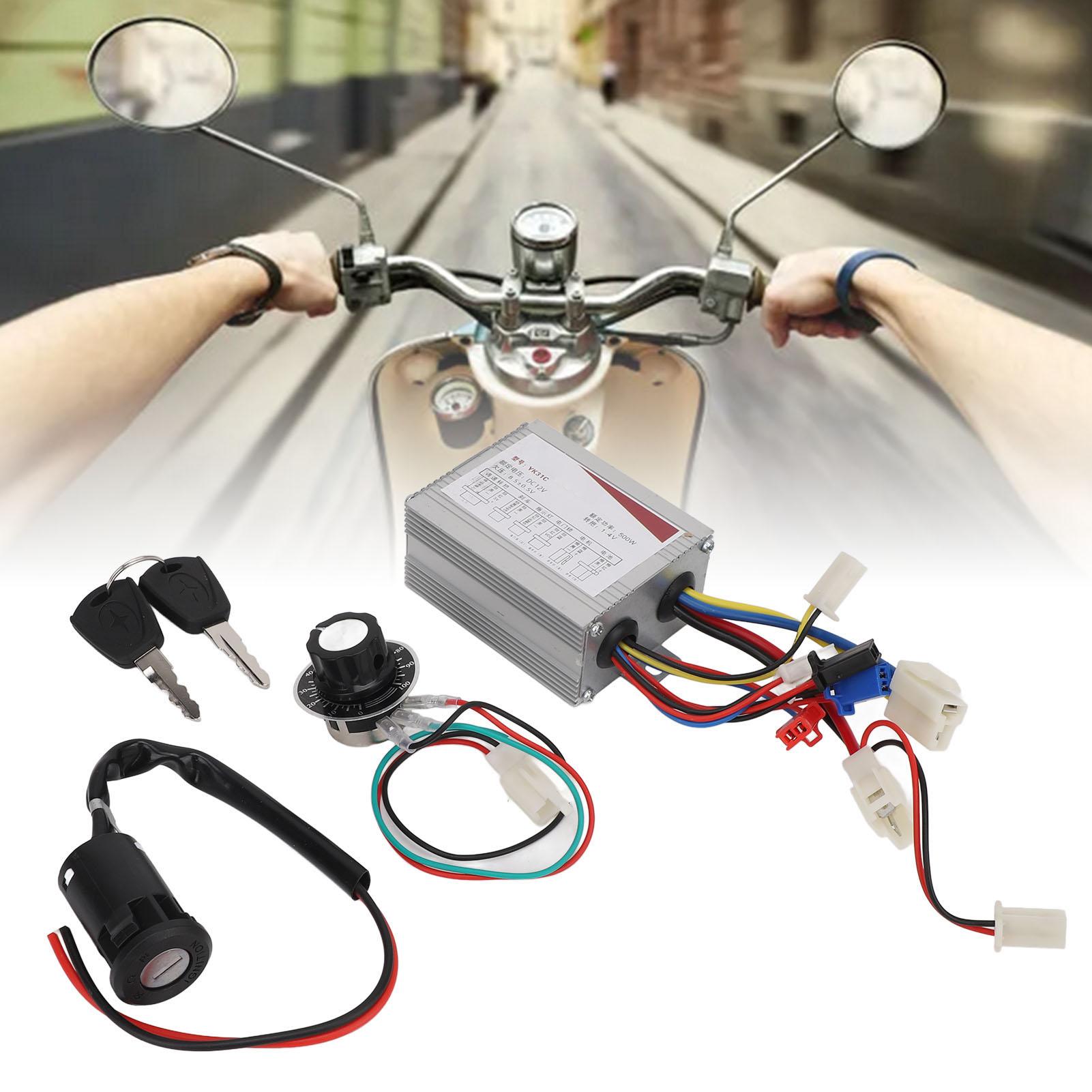 12V 500W Electric Bike Controller Speed Control Switch Key Lock Set for Electric Tricycles Motorcycles
12V 500W Electric Bike Controller Speed Control Switch Key Lock Set for Electric Tricycles Motorcycles