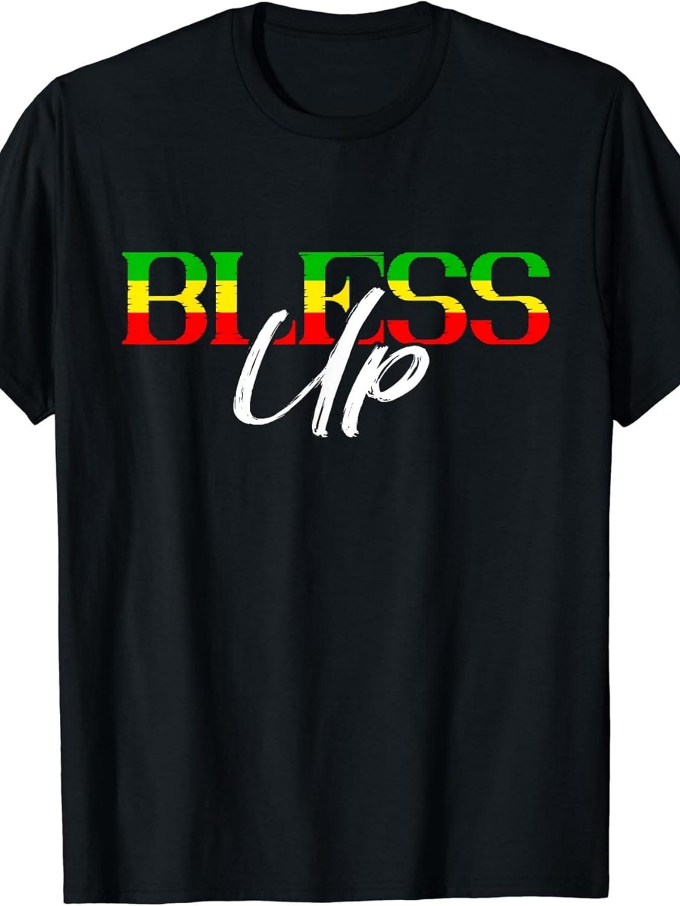Bless Up Rastafarian Reggae Flag Jamaica Rasta Reggae T-Shirt.jpgSame style for men and women 2025 summer short-sleeved printed T-shirt pure 220G 5XL різнокольоровий
Bless Up Rastafarian Reggae Flag Jamaica Rasta Reggae T-Shirt.jpgSame style for men and women 2025 summer short-sleeved printed T-shirt pure 220G 5XL різнокольоровий