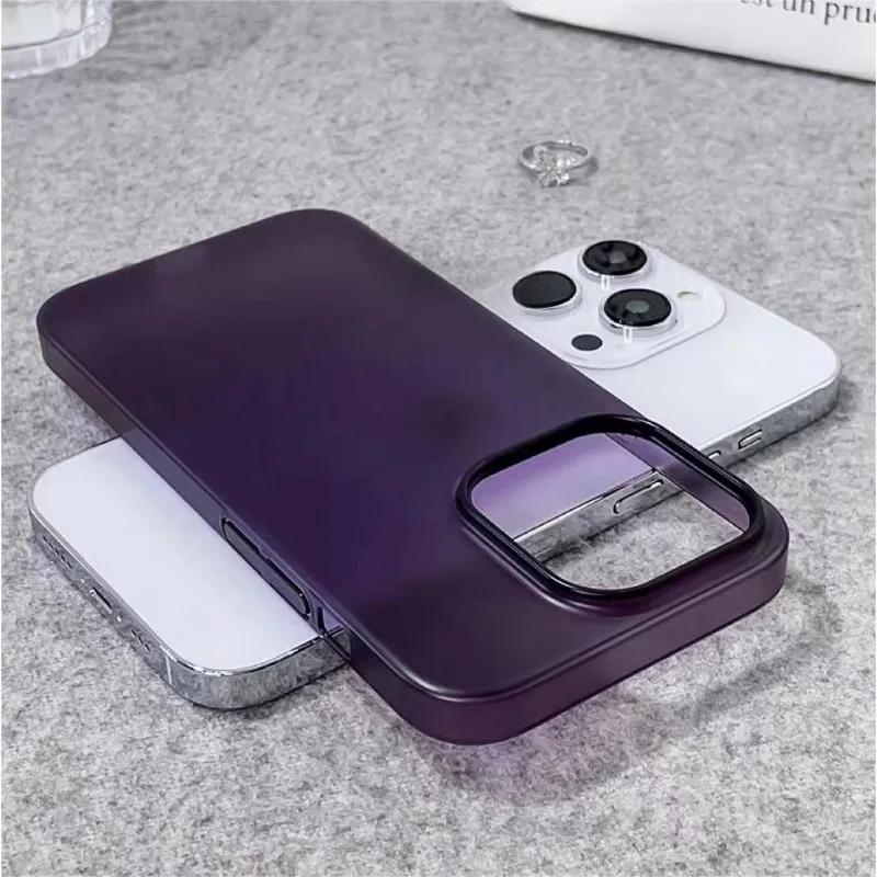 Luxury Ultra Thin Matte Hard PC Phone Case For iPhone 17 16 15 14 13 12 Pro Max 14 Plus Translucent Slim Shockproof Bumper Cover For iPhone15 фиолетовый
Luxury Ultra Thin Matte Hard PC Phone Case For iPhone 17 16 15 14 13 12 Pro Max 14 Plus Translucent Slim Shockproof Bumper Cover For iPhone15 фиолетовый