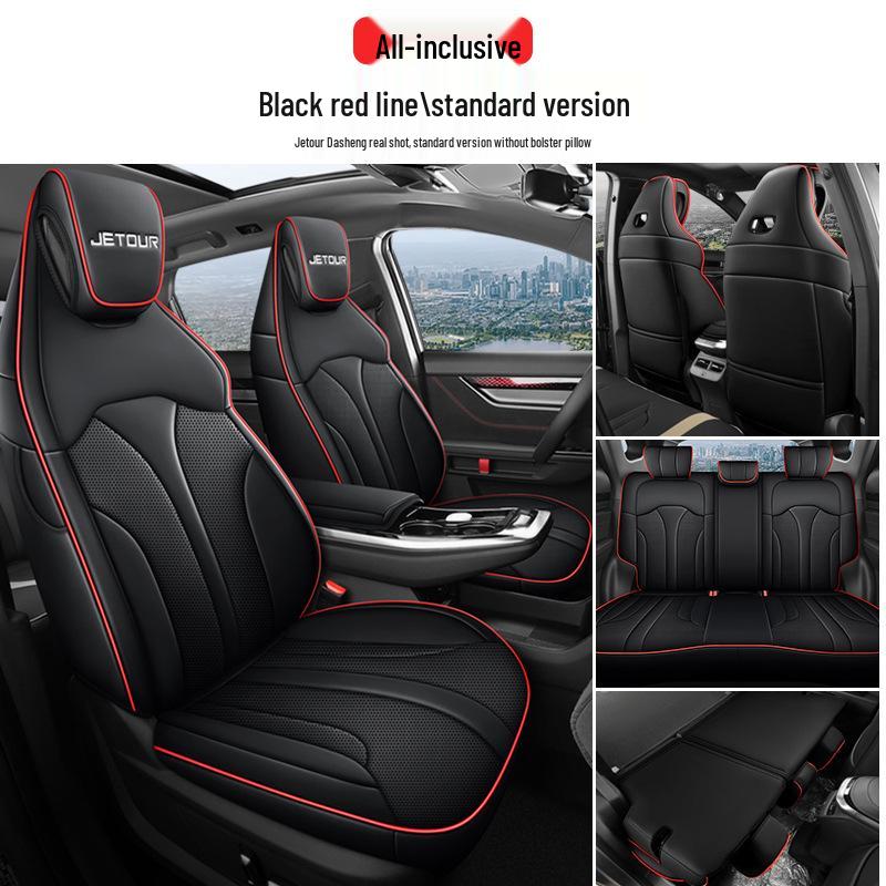 Dasheng Full Leather Cartoon Car Seat Cushion for Five-Seat Vehicles - Universal All-Season Model Dasheng Special
Dasheng Full Leather Cartoon Car Seat Cushion for Five-Seat Vehicles - Universal All-Season Model Dasheng Special