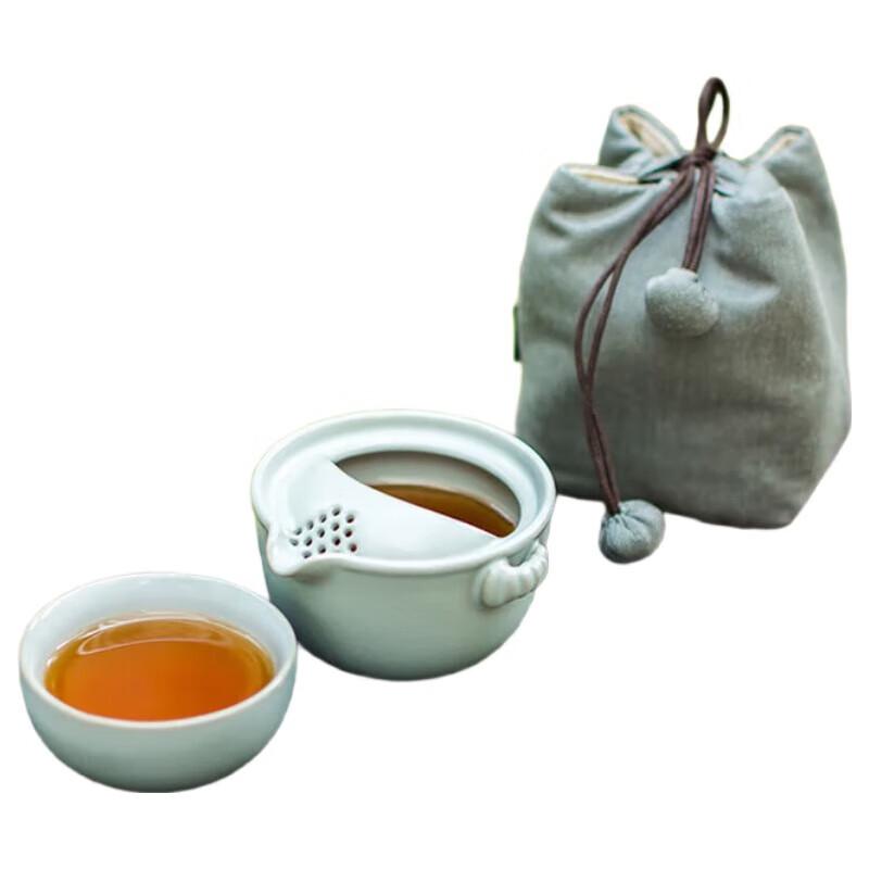 Lubao Ruzhou Kiln Portable Travel Tea Set
Lubao Ruzhou Kiln Portable Travel Tea Set