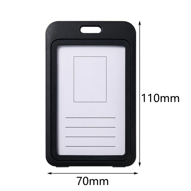 Plastic Badge Employee Badge Holder Double Sided Transparent Retractable Card Holder Office Staff Badge Holder A1
Plastic Badge Employee Badge Holder Double Sided Transparent Retractable Card Holder Office Staff Badge Holder A1