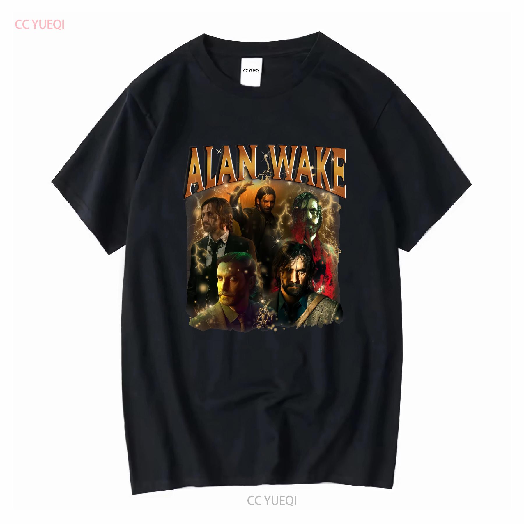 Alan Wake 2 90S Horror Game T Shirt Bootleg Movie Y2K Vintage long or short sleeves vintage Washed homme Stylish 4XL
Alan Wake 2 90S Horror Game T Shirt Bootleg Movie Y2K Vintage long or short sleeves vintage Washed homme Stylish 4XL
