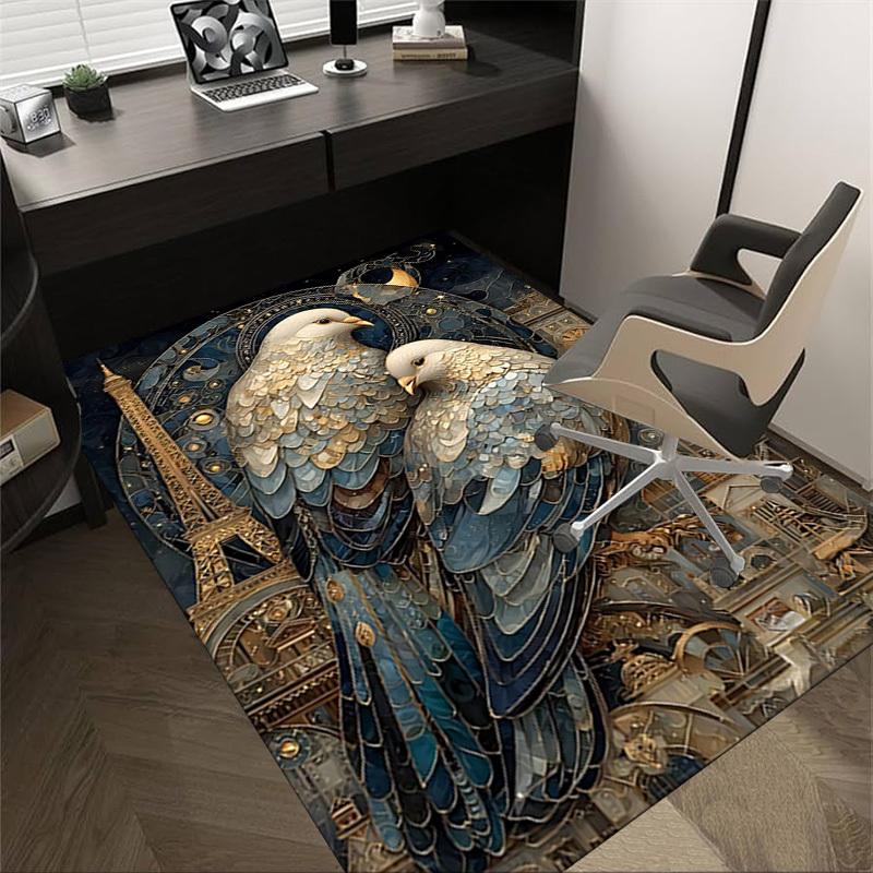 1PC Doves Paris Extra Large Non Slip Floor carpet, Office, family, bedroom Large Area Rug Indoor Rugs, Vibrant Colors 60cm by 90cm
1PC Doves Paris Extra Large Non Slip Floor carpet, Office, family, bedroom Large Area Rug Indoor Rugs, Vibrant Colors 60cm by 90cm