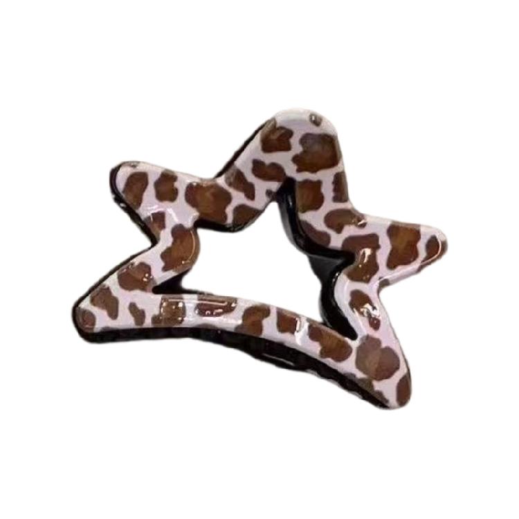 Simple Yet Stylish Star Hair Clip Acetate Hair Decoration Hair Claw For Various Styles And Gifting Occasion
Simple Yet Stylish Star Hair Clip Acetate Hair Decoration Hair Claw For Various Styles And Gifting Occasion