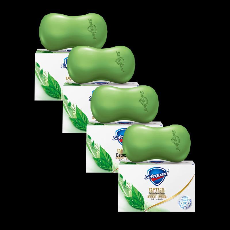 Safeguard Tea Tree Oil Deep Detox Bar Soap 4-Pack
Safeguard Tea Tree Oil Deep Detox Bar Soap 4-Pack