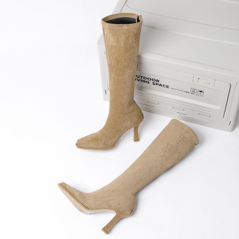 Thin heel Korean temperament soft face boots rear zipper thin boots pointed boots elastic but knee medium and high boots 35 абрикосовый
Thin heel Korean temperament soft face boots rear zipper thin boots pointed boots elastic but knee medium and high boots 35 абрикосовый