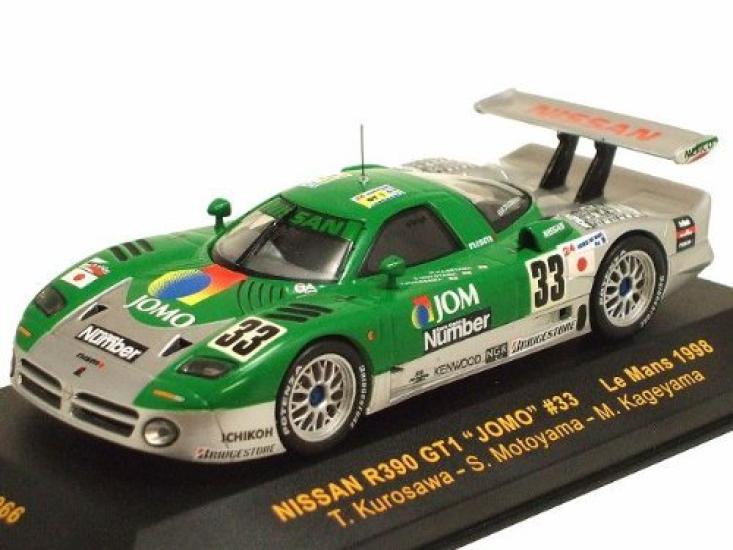ixo scale Nissan R390 GT1 JOMO Le Mans 1998 Kageyama 1/43 No.33 T. Kurosawa/S. Motoyama/M.
ixo scale Nissan R390 GT1 JOMO Le Mans 1998 Kageyama 1/43 No.33 T. Kurosawa/S. Motoyama/M.