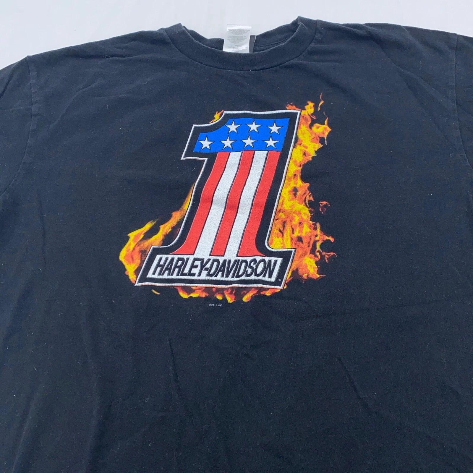 2011 HARLEY DAVIDSON MOTORCYCLE GOWANDA NEW YORK T-Shirt XL biker fire flame M
2011 HARLEY DAVIDSON MOTORCYCLE GOWANDA NEW YORK T-Shirt XL biker fire flame M