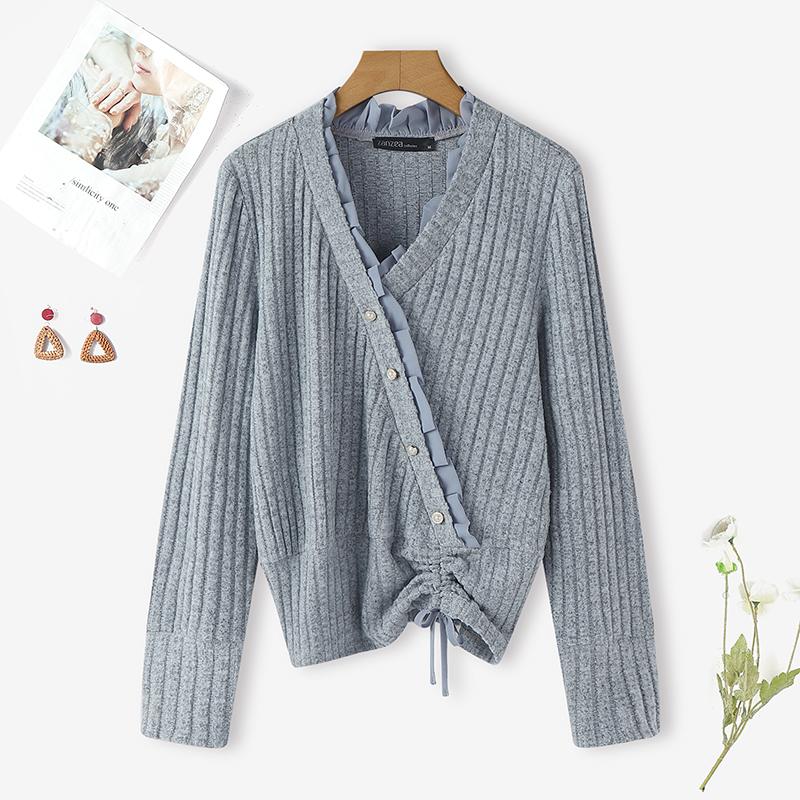 ZANZEA Women Casual V-Neck Long Sleeve Blouse синій
ZANZEA Women Casual V-Neck Long Sleeve Blouse синій