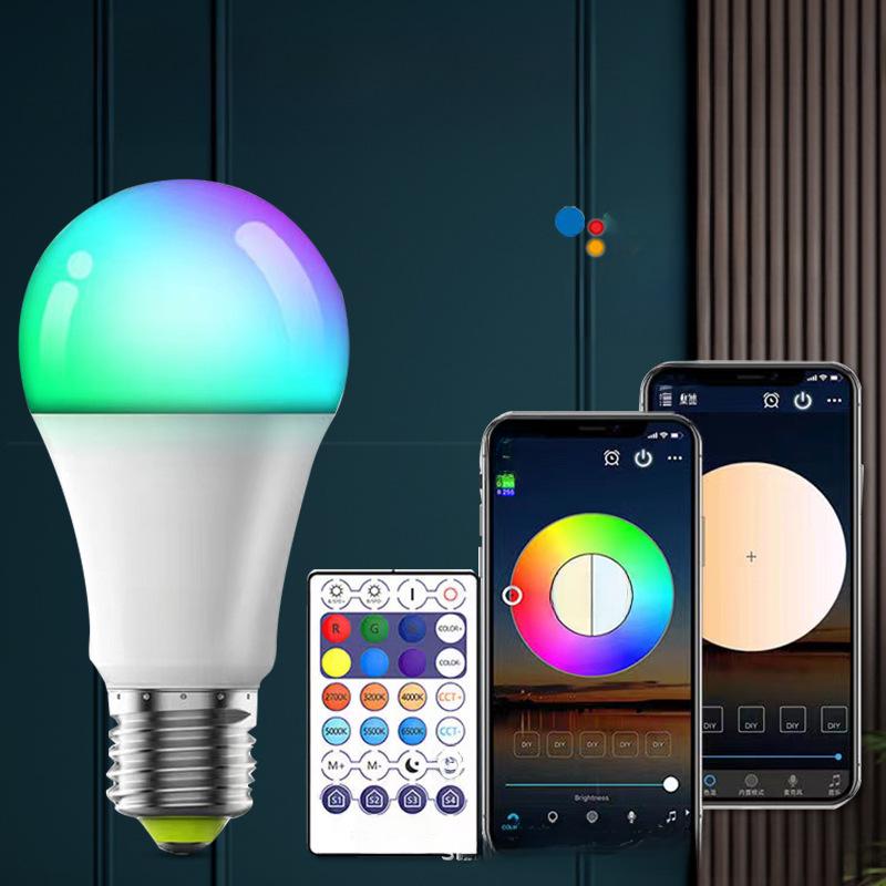 Smart WiFi A60 Color-Changing Dimmable Bulb with Alexa Voice, Smartphone, & 2.4G Remote Control, Music Sync, and Timer 10W: 190-240V
Smart WiFi A60 Color-Changing Dimmable Bulb with Alexa Voice, Smartphone, & 2.4G Remote Control, Music Sync, and Timer 10W: 190-240V