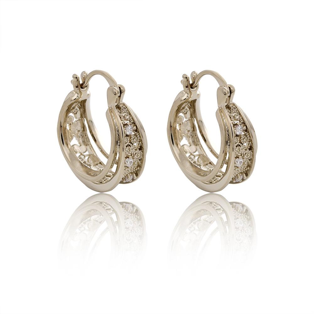 Trendy hollow ring with diamond ear buckle fashion coffee gold light luxury temperament popular personalized earrings
Trendy hollow ring with diamond ear buckle fashion coffee gold light luxury temperament popular personalized earrings