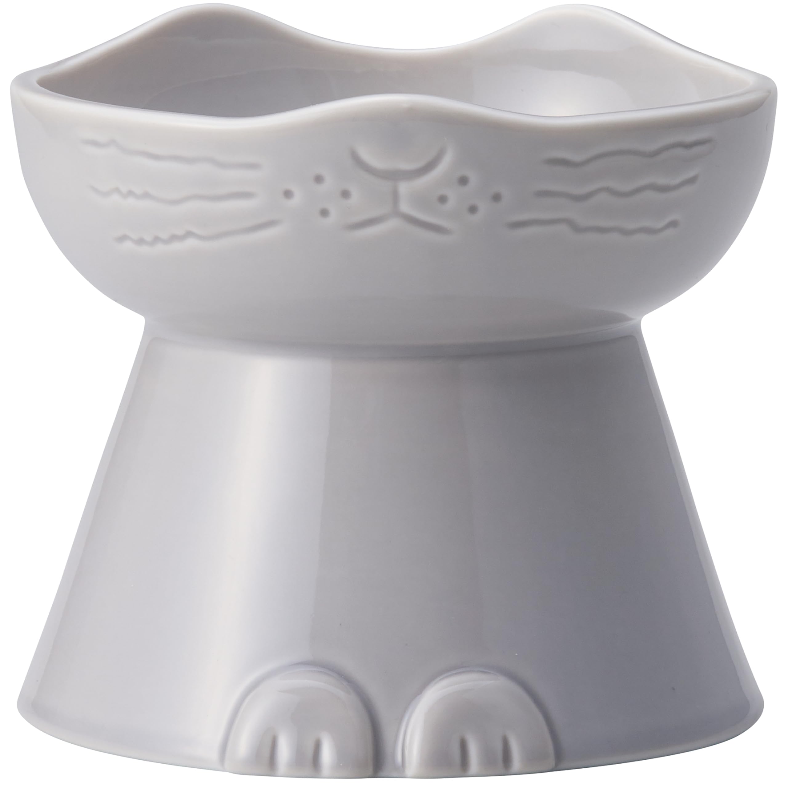 nnma Cat Food Bowl bowl that allows cats to eat Made in Japan Mino Ware Food Container Rice Plate Gray (Cat-shaped easily) NN-1591 серый
nnma Cat Food Bowl bowl that allows cats to eat Made in Japan Mino Ware Food Container Rice Plate Gray (Cat-shaped easily) NN-1591 серый