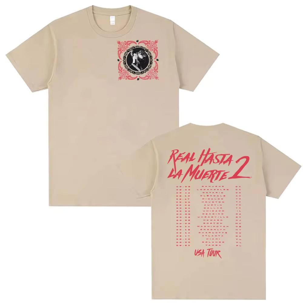 Anuel AA Real Hasta La Muerte USA Tour Merch T Shirts Mens Clothing Vintage Summer Tshirt Casual T Shirt Streetwear 4XL
Anuel AA Real Hasta La Muerte USA Tour Merch T Shirts Mens Clothing Vintage Summer Tshirt Casual T Shirt Streetwear 4XL