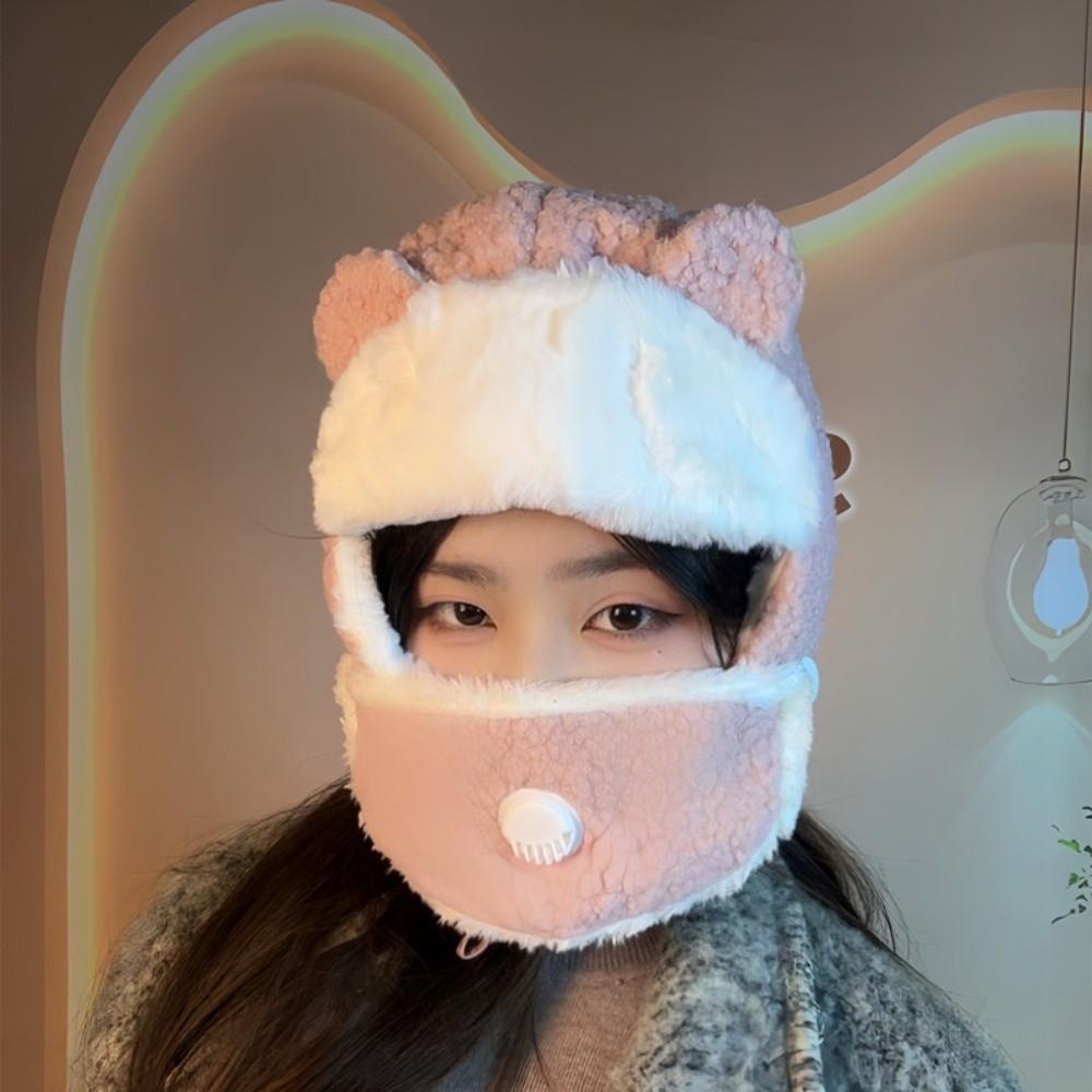 Winter Warm Earflap Hat Plush Ski Earflap Bonnet Cute Trapper Hat Women
Winter Warm Earflap Hat Plush Ski Earflap Bonnet Cute Trapper Hat Women