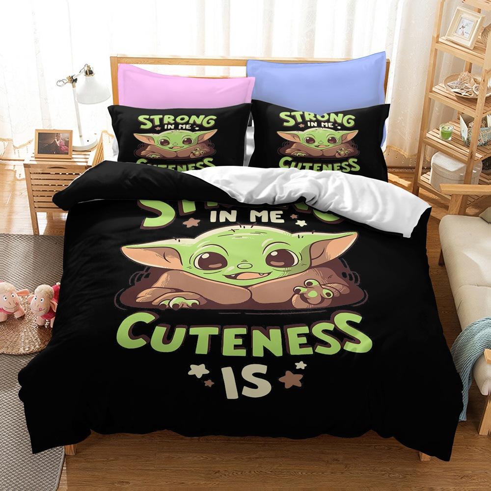 Bedding Kit Yoda Master Series Size Three-Piece Quilt Cover Queen228cmx228cm
Bedding Kit Yoda Master Series Size Three-Piece Quilt Cover Queen228cmx228cm