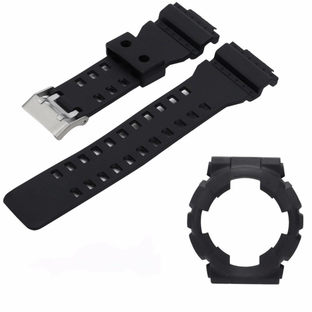 Pin Buckle Silicone Watch Strap with Watch Case Black Natural Resin Strap Rubber Watch Band for For Casio GA110/100 Daily Wear чёрный
Pin Buckle Silicone Watch Strap with Watch Case Black Natural Resin Strap Rubber Watch Band for For Casio GA110/100 Daily Wear чёрный