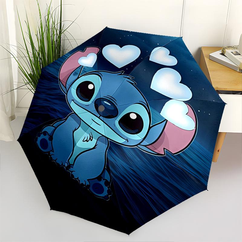 Stitch, Hearts Themed Automatic opening and closing folding umbrella, 8 rib windproof, compact travel design, suitable for all occasion | Fa
Stitch, Hearts Themed Automatic opening and closing folding umbrella, 8 rib windproof, compact travel design, suitable for all occasion | Fa