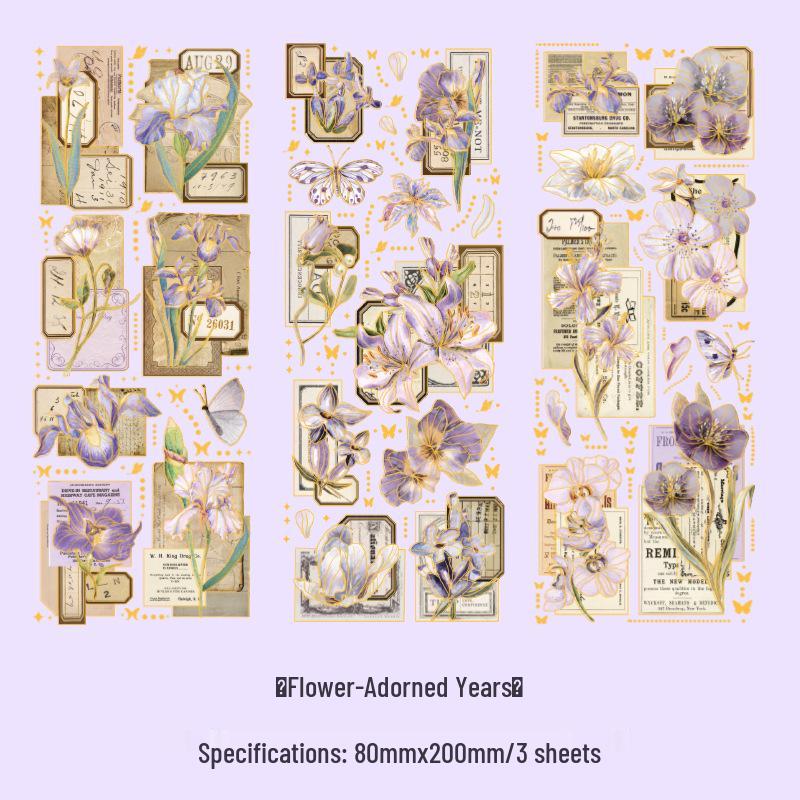 Spring Floral 3D Laser Gold Foam Stickers - DIY Handbook Decoration Pack
Spring Floral 3D Laser Gold Foam Stickers - DIY Handbook Decoration Pack