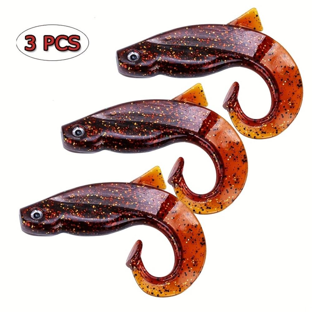 8cm 12g Soft PVC Fin Fish Tail Curl Lure for Sea and Boat Fishing 3 Pack Dorsal Fin Fish 8cm 12g оранжевый
8cm 12g Soft PVC Fin Fish Tail Curl Lure for Sea and Boat Fishing 3 Pack Dorsal Fin Fish 8cm 12g оранжевый