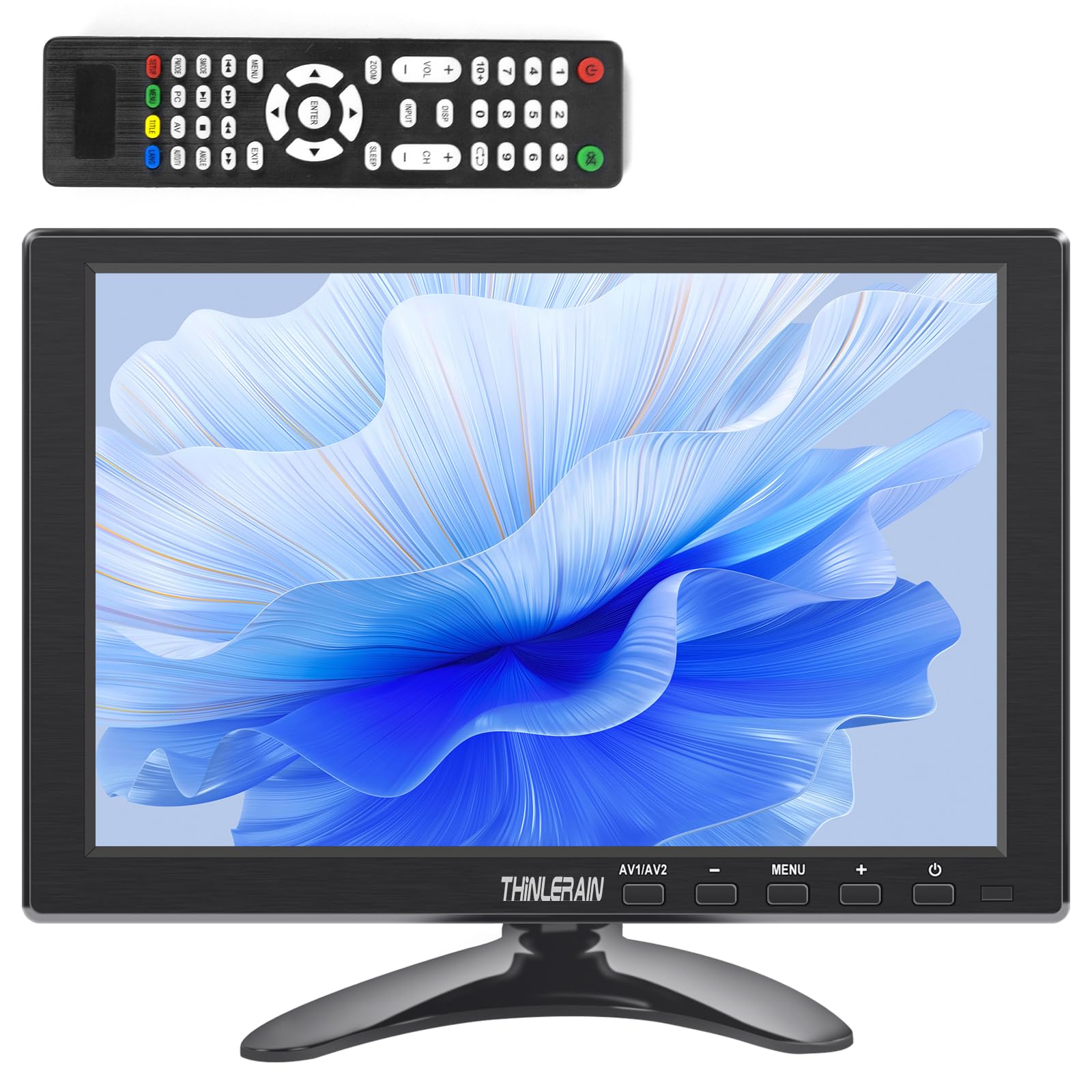 Thinlerain inch small LCD HDMI VGA AV BNC USB field of VESA remote control 10.1 monitor, display, monitor, port, 1920x1200, 1610, 178° view, mount, чорний
Thinlerain inch small LCD HDMI VGA AV BNC USB field of VESA remote control 10.1 monitor, display, monitor, port, 1920x1200, 1610, 178° view, mount, чорний