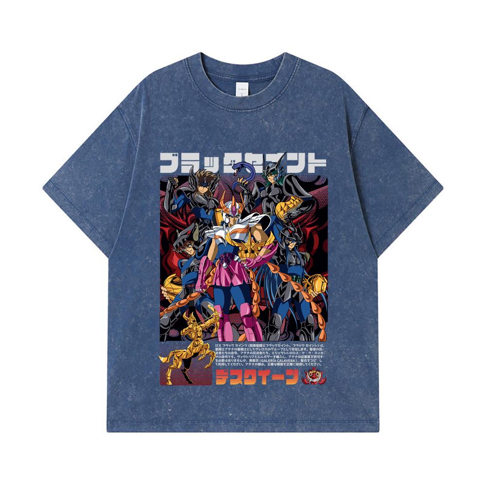 275 GSM Washed T-shirts 100% Cotton Saint Seiya V6 Fenix Print Unisex Heavy Cotton T Shirt 2XL королівський синій колір
275 GSM Washed T-shirts 100% Cotton Saint Seiya V6 Fenix Print Unisex Heavy Cotton T Shirt 2XL королівський синій колір