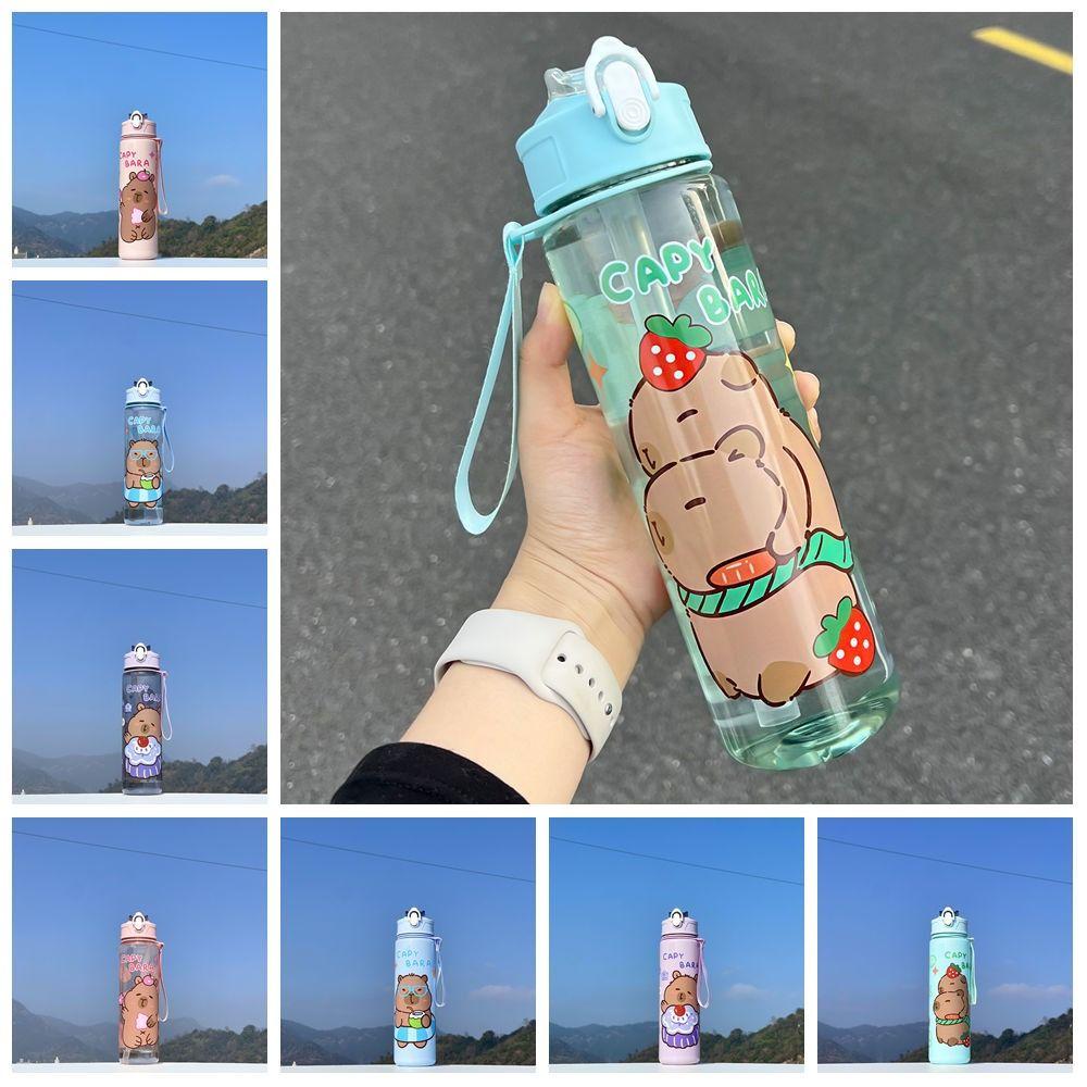 Cute Transparent Plastic Cup Cartoon Capybara Drinking Bottle Capybara Water Bottles Juice
Cute Transparent Plastic Cup Cartoon Capybara Drinking Bottle Capybara Water Bottles Juice