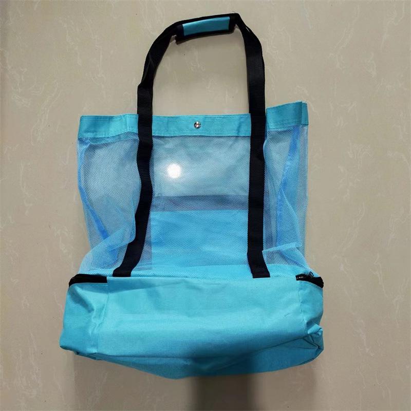 One-Shoulder Insulated Picnic & Camping Beach Bag with Double-Layer Ice Pack and Mesh Shopping Tote синій
One-Shoulder Insulated Picnic & Camping Beach Bag with Double-Layer Ice Pack and Mesh Shopping Tote синій