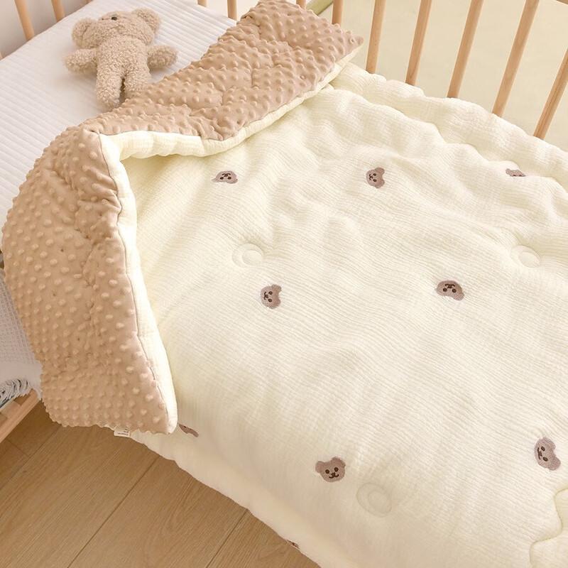 Mling Baby Dot Fleece Seersucker Comfort Blanket
Mling Baby Dot Fleece Seersucker Comfort Blanket