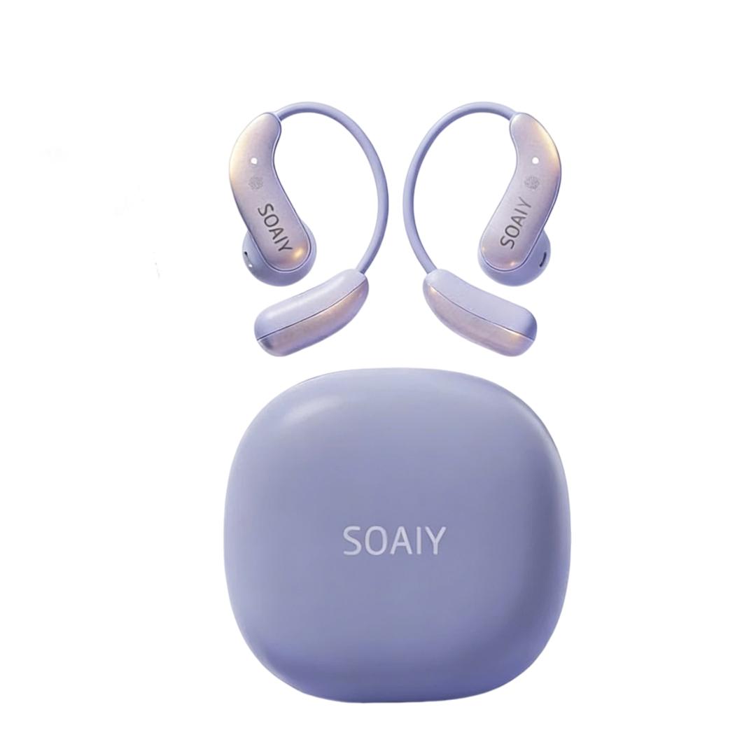 soaiy Smart Earbuds, Long Battery Life, Real-Time Translation, Noise Reduction, Purple
soaiy Smart Earbuds, Long Battery Life, Real-Time Translation, Noise Reduction, Purple