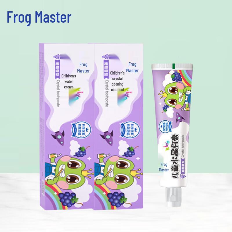 Детская зубная паста со вкусом винограда «Принц-лягушка»
Детская зубная паста со вкусом винограда «Принц-лягушка»