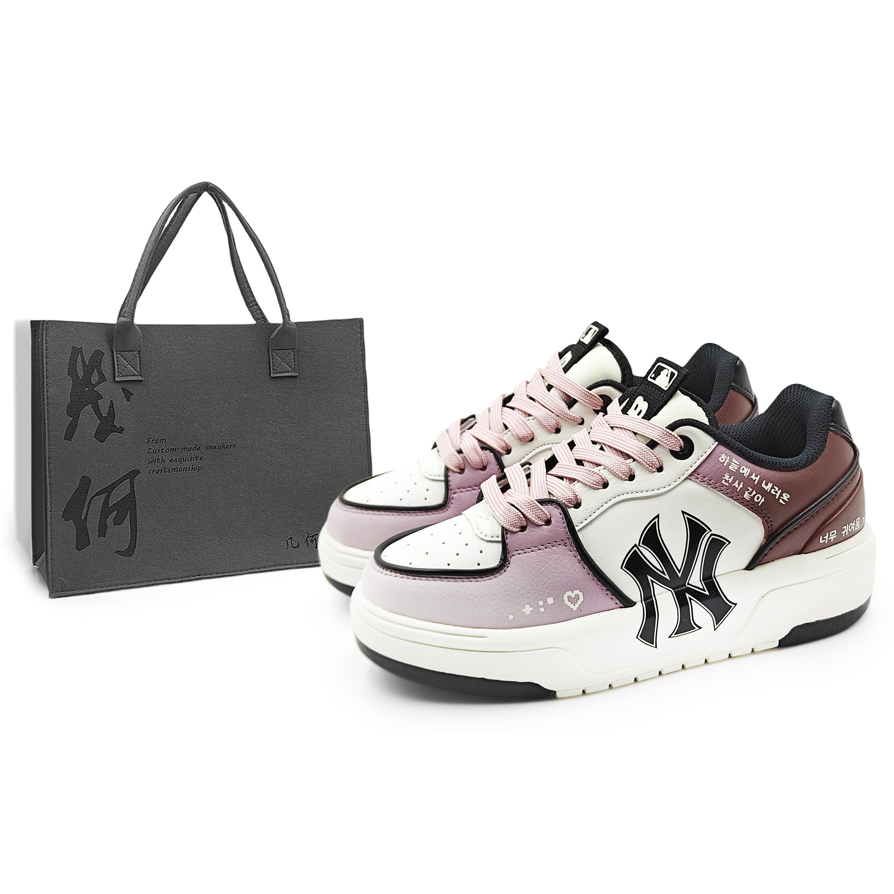 MLB Chunky Liner Abrasion Resistant Low top Skateboard Shoes Unisex Dark Pink 3ASXCA12N-50WHS(Team1284-1S) 44
MLB Chunky Liner Abrasion Resistant Low top Skateboard Shoes Unisex Dark Pink 3ASXCA12N-50WHS(Team1284-1S) 44