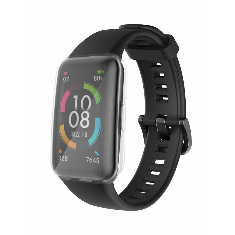For Huawei Band 6 Soft Silicone Sports Wristband with Transparent TPU Case Full Around Bumper Frame Cover White
For Huawei Band 6 Soft Silicone Sports Wristband with Transparent TPU Case Full Around Bumper Frame Cover White