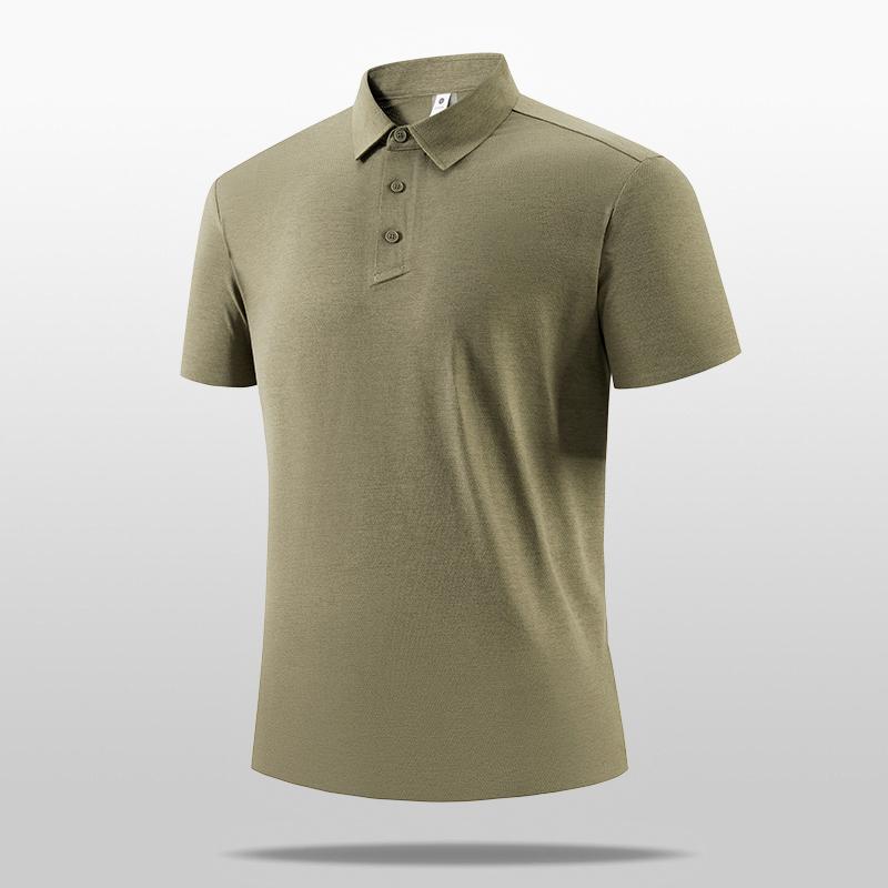 Quick-drying Short-sleeved Ice Silk T-shirt Ice Silk POLO Shirt 3XL коричневий
Quick-drying Short-sleeved Ice Silk T-shirt Ice Silk POLO Shirt 3XL коричневий