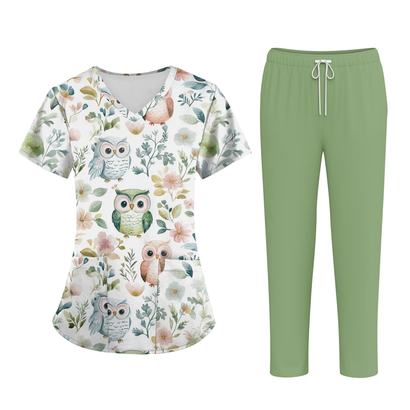 Плюс размерСкраб с принтом Рабочая форма Топы для женщин Крест V-образным вырезом Хэллоуин Принт с короткими рукавами Забавные футболки Спецодежда Футболка с карманами S зелёный
Плюс размерСкраб с принтом Рабочая форма Топы для женщин Крест V-образным вырезом Хэллоуин Принт с короткими рукавами Забавные футболки Спецодежда Футболка с карманами S зелёный