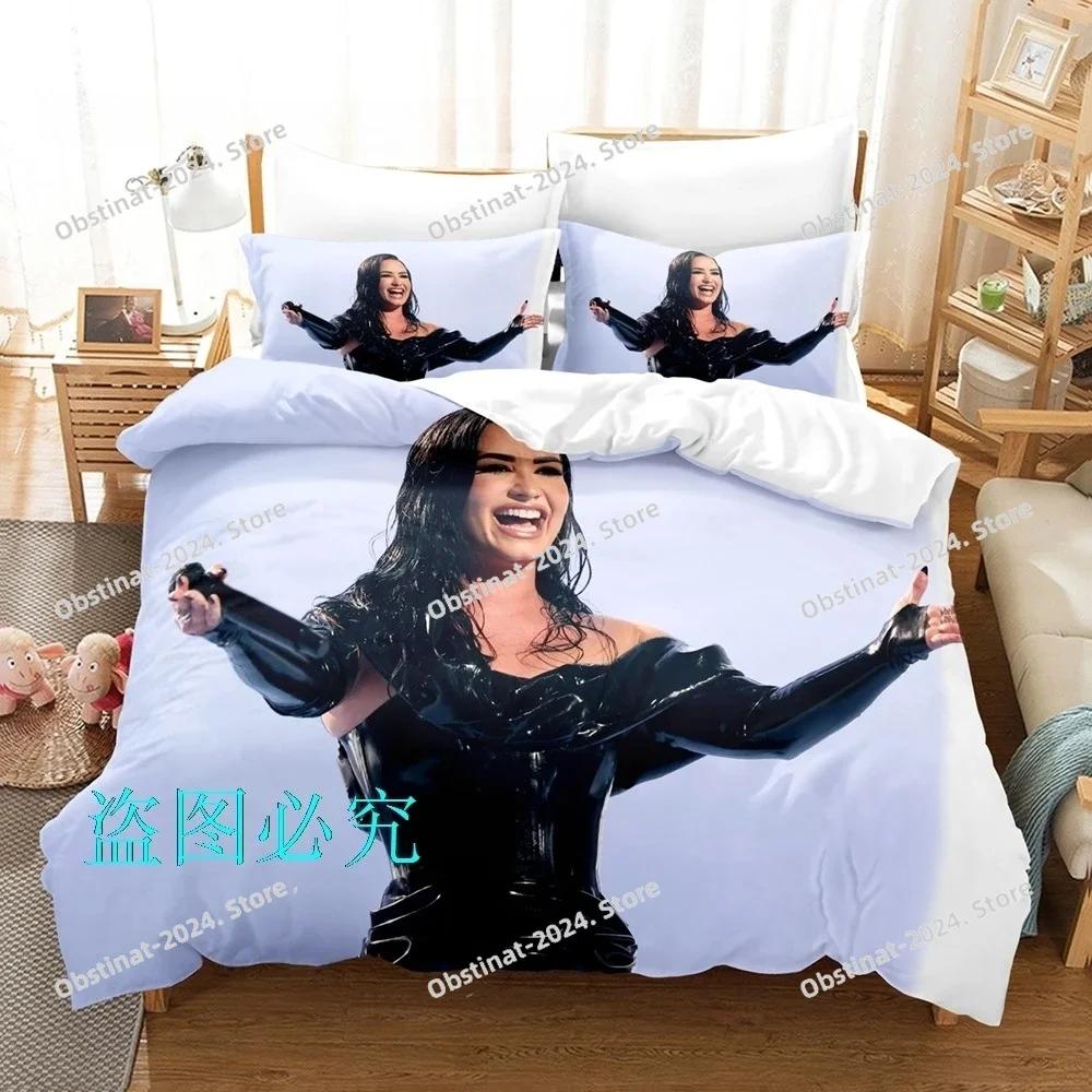 Demi Lovato Beding Set Printed With Pilowcase Bed Soft Duvet Cover Soft Single Double Quen Super King-Sized Dimensionsd Dimensions Aldult Kid Bedrom 135*200cm Eu-Single
Demi Lovato Beding Set Printed With Pilowcase Bed Soft Duvet Cover Soft Single Double Quen Super King-Sized Dimensionsd Dimensions Aldult Kid Bedrom 135*200cm Eu-Single