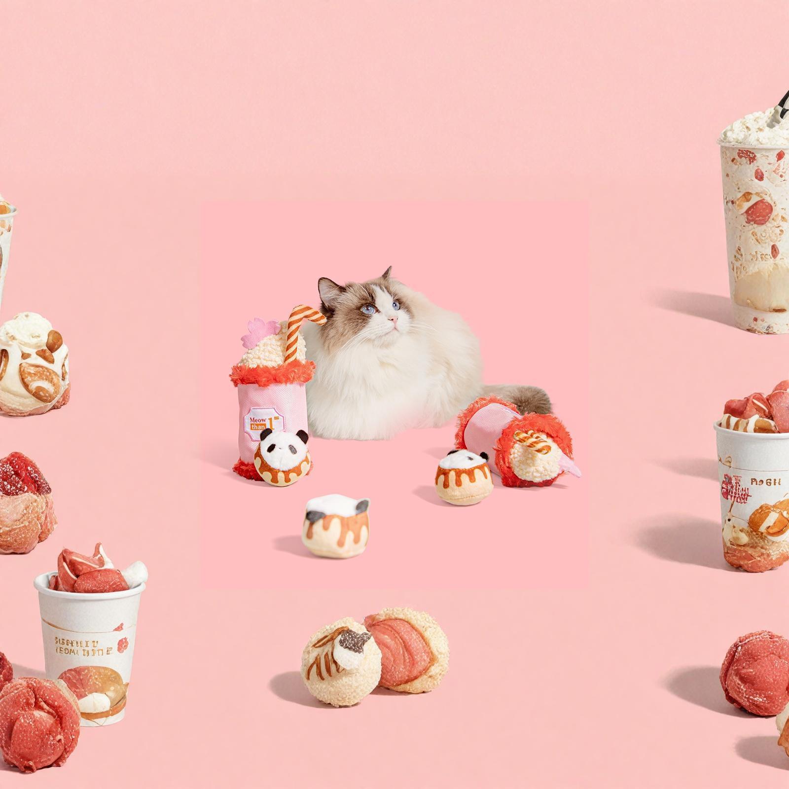 Pet Toy Teaser Self-Playing Interactive Toy Boredom Relief Teething Milk Tea Pet Supplies
Pet Toy Teaser Self-Playing Interactive Toy Boredom Relief Teething Milk Tea Pet Supplies