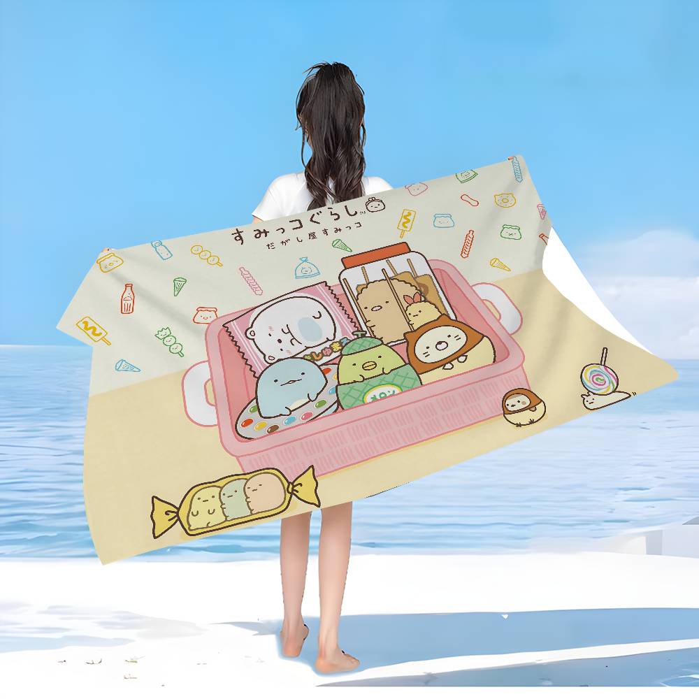 Classic Cartoon S-Sumikkogurashi Bath Towel Microfiber Soft Water Absorbing Breathable For Girl Kids Decorative Cartoon Towel W40*H60(CM)
Classic Cartoon S-Sumikkogurashi Bath Towel Microfiber Soft Water Absorbing Breathable For Girl Kids Decorative Cartoon Towel W40*H60(CM)