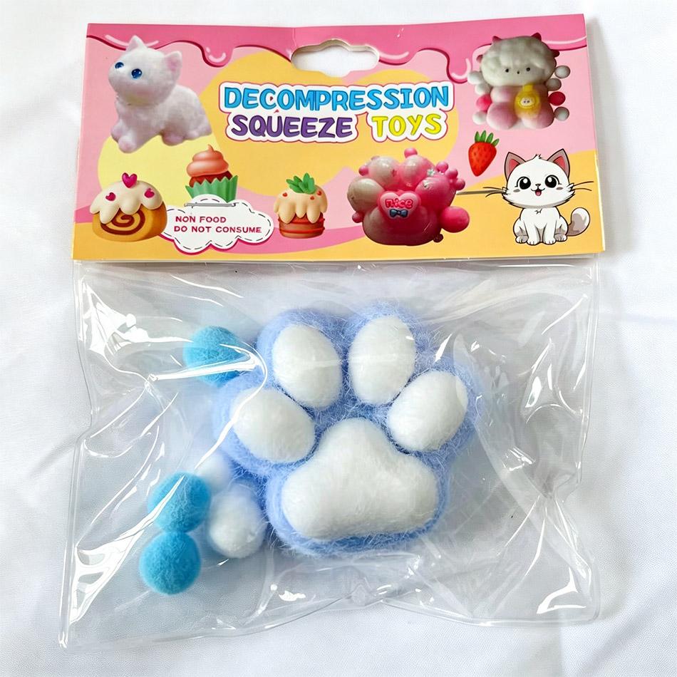 New Cat Paw Squishy Fidget Toy, Handmade Flocked, Mochi Slow Rising, Finger Stress Relief Toy, Premium Gift for Adults & Kids
New Cat Paw Squishy Fidget Toy, Handmade Flocked, Mochi Slow Rising, Finger Stress Relief Toy, Premium Gift for Adults & Kids
