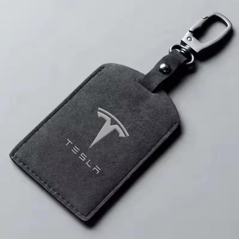 1Pcs Smart NFC Car Key Cover Genuine Leather Key Card Holder Protector for Tesla Model 3 S X Y Keyless Shell Luxury Accessories
1Pcs Smart NFC Car Key Cover Genuine Leather Key Card Holder Protector for Tesla Model 3 S X Y Keyless Shell Luxury Accessories
