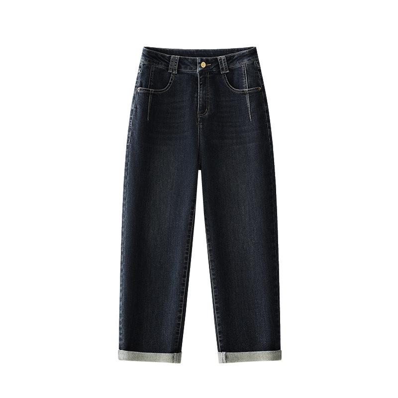 Женские повседневные стрейчевые джинсы с высокой посадкой - Свободный крой, Универсальные, Стройнящие, Для миниатюрных, Весенняя коллекция. 2XL (126-135cm) синий
Женские повседневные стрейчевые джинсы с высокой посадкой - Свободный крой, Универсальные, Стройнящие, Для миниатюрных, Весенняя коллекция. 2XL (126-135cm) синий