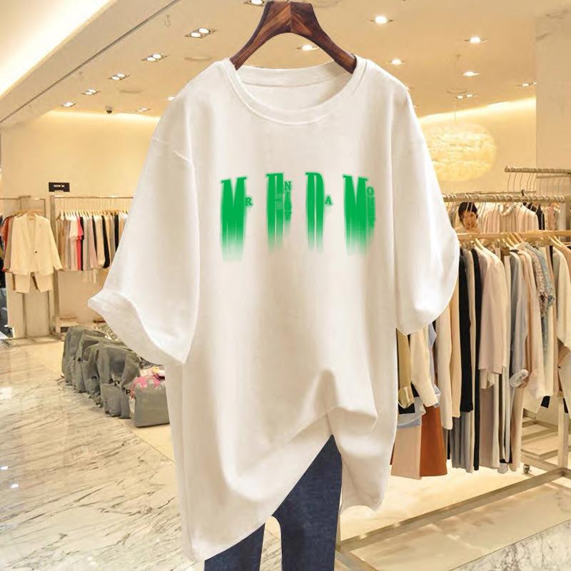 Summer new cotton printed short-sleeved women s loose casual short-sleeved T-shirt top bottoming shirt XXXL
Summer new cotton printed short-sleeved women s loose casual short-sleeved T-shirt top bottoming shirt XXXL