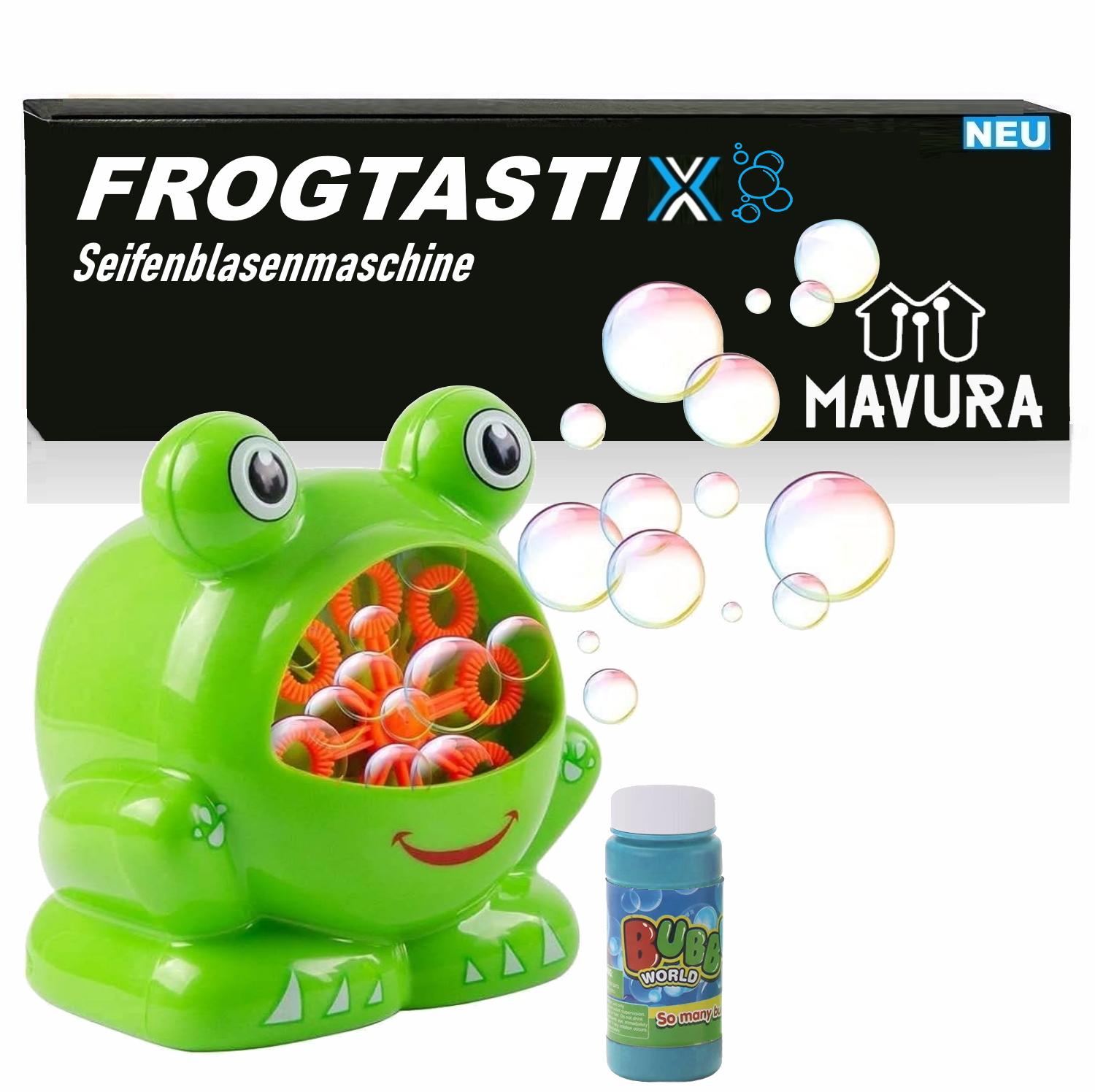 FROGTASTIX Машина для мильних бульбашок Жаба Пристрій для мильних бульбашок Рідина для мильних бульбашок
FROGTASTIX Машина для мильних бульбашок Жаба Пристрій для мильних бульбашок Рідина для мильних бульбашок