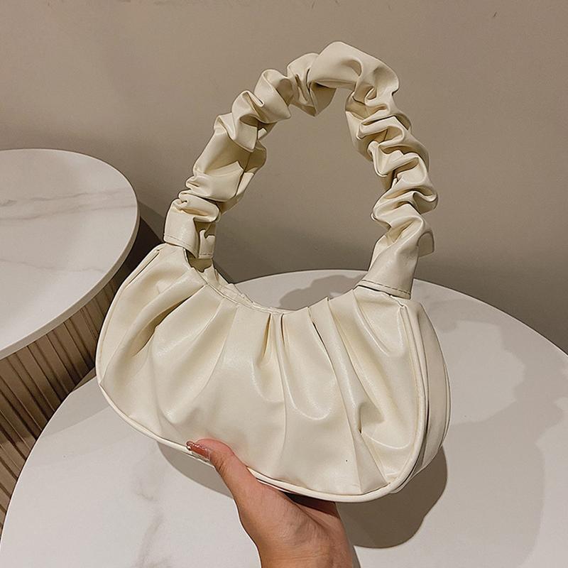 Плиссированные сумки для женщин из ПУ, сумки-облака, повседневная сумка под мышку, сумки для покупок, сумки на плечо, сумка-пельмень, женские сумки белый
Плиссированные сумки для женщин из ПУ, сумки-облака, повседневная сумка под мышку, сумки для покупок, сумки на плечо, сумка-пельмень, женские сумки белый