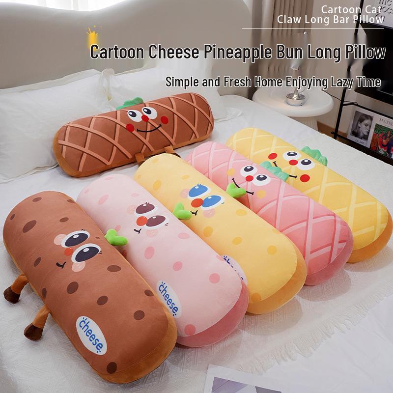 Cartoon Cheese Pineapple Bun Pillow - Removable/Washable Sofa Cushion and Backrest 90cm 800g
Cartoon Cheese Pineapple Bun Pillow - Removable/Washable Sofa Cushion and Backrest 90cm 800g