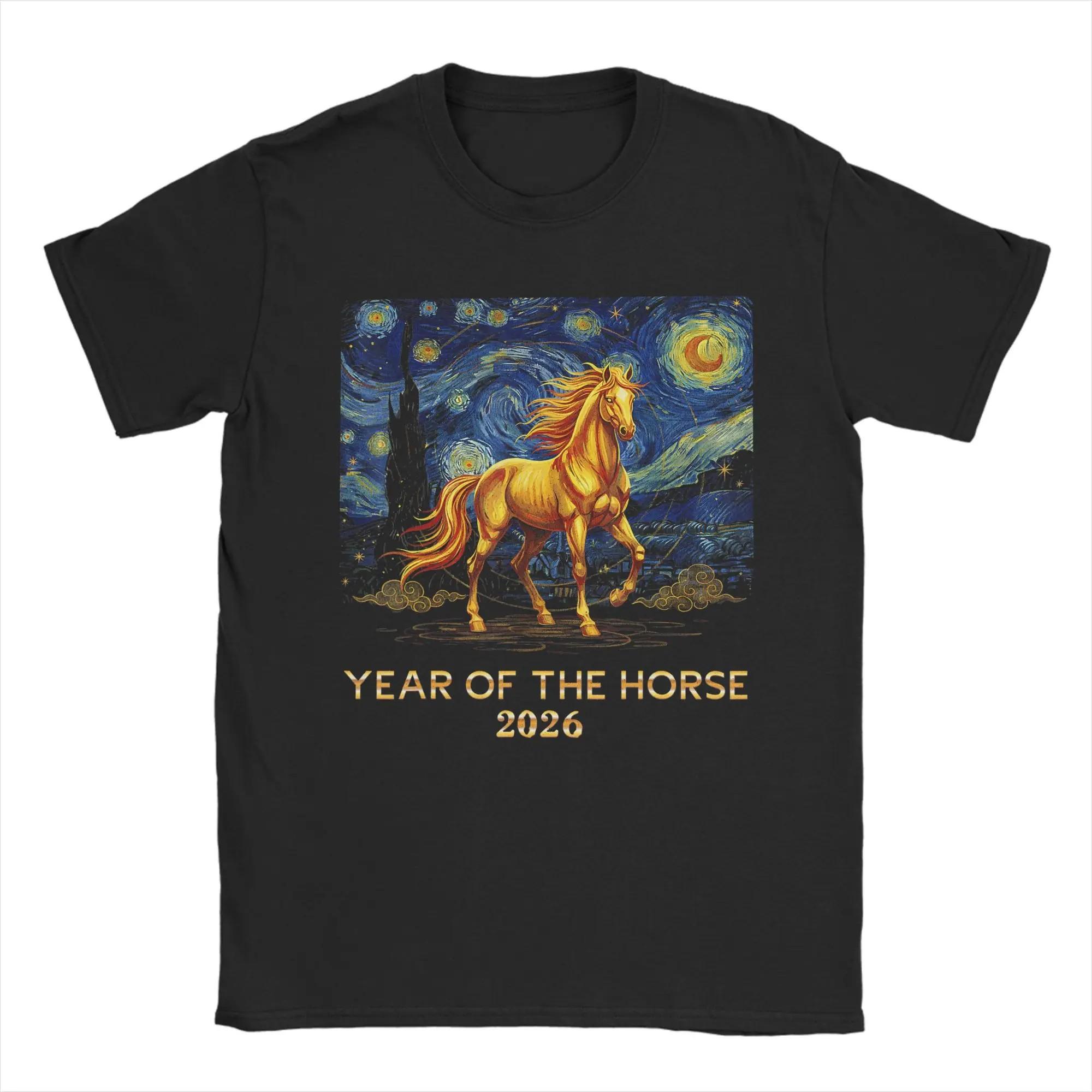 Year of The Horse 2026 Van Gogh Style Graphic Tee Breathable Cotton Casual Short Sleeve T-Shirt for Men - Men s Summer Cotton... S разноцветный
Year of The Horse 2026 Van Gogh Style Graphic Tee Breathable Cotton Casual Short Sleeve T-Shirt for Men - Men s Summer Cotton... S разноцветный