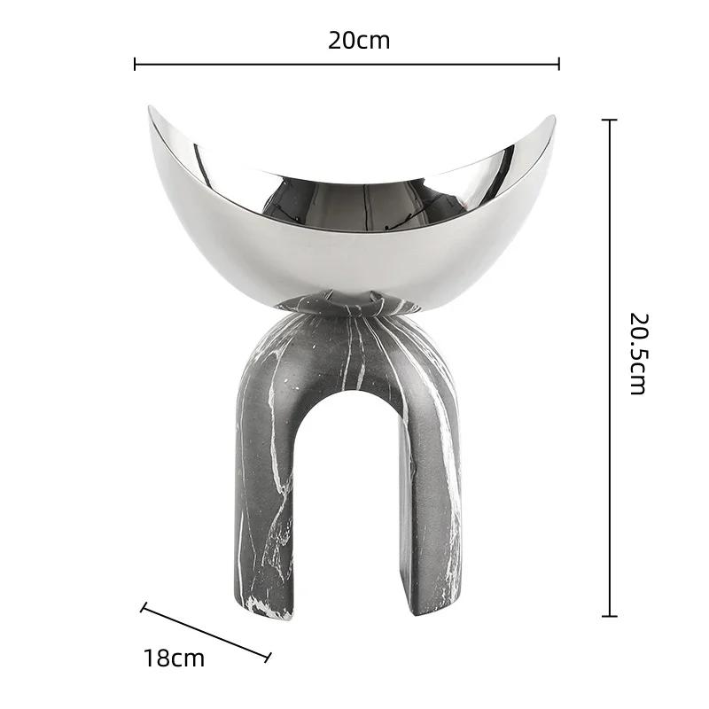 Металева тарілка для фруктів Геометрична Мармурова Арка Високоніжка Тарілка для закусок Настільний лоток для зберігання Металева фігурка Аксесуари для домашнього декору срібний
Металева тарілка для фруктів Геометрична Мармурова Арка Високоніжка Тарілка для закусок Настільний лоток для зберігання Металева фігурка Аксесуари для домашнього декору срібний