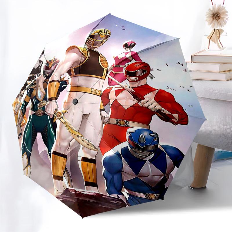 1pc Power Rangers Automatic Opening Folding Umbrella with 8-Bone Iron Frame - Portable Design for Outdoor Use, Perfect Gift for Fans, Travelers, and D
1pc Power Rangers Automatic Opening Folding Umbrella with 8-Bone Iron Frame - Portable Design for Outdoor Use, Perfect Gift for Fans, Travelers, and D