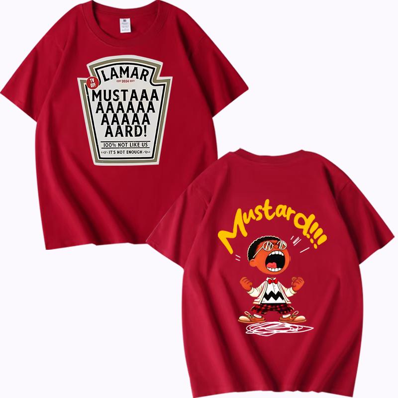 Rapper Kendrick Lamar Oversized T-shirt men women 100% Cotton Fashion short sleeve Street Hip Hop Unisex plus sizetops XS червоний
Rapper Kendrick Lamar Oversized T-shirt men women 100% Cotton Fashion short sleeve Street Hip Hop Unisex plus sizetops XS червоний