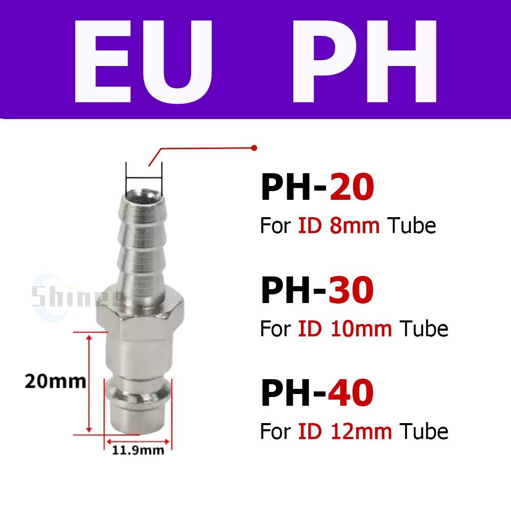 EU European Standard For Air Hose Fittings Coupling Compressor Accessories Pneumatic Quick Connector Release Fitting SP PP SM PM 20
EU European Standard For Air Hose Fittings Coupling Compressor Accessories Pneumatic Quick Connector Release Fitting SP PP SM PM 20